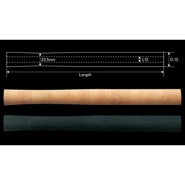 TRG27-30/シェイプドリアグリップ300mm